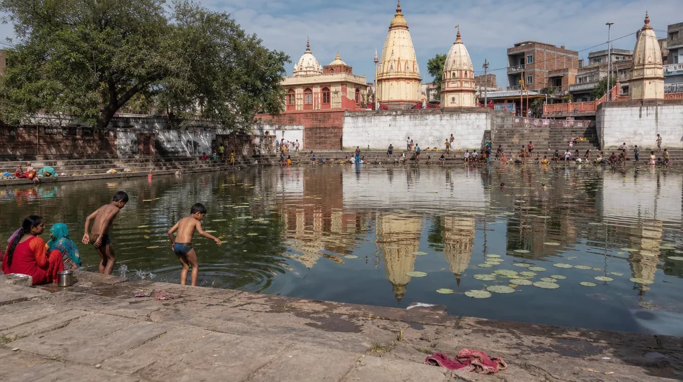 Chhapaiya - The birthplace of Bhagwan Swaminarayan near Ayodhya