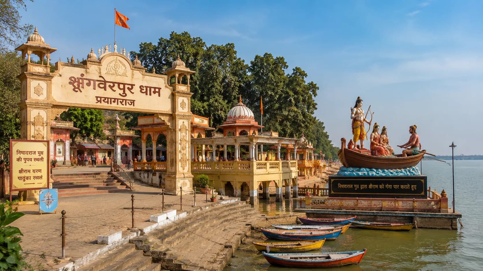 Shringverpur Dham - The ancient capital of Nishadraj where Ram crossed the Ganga
